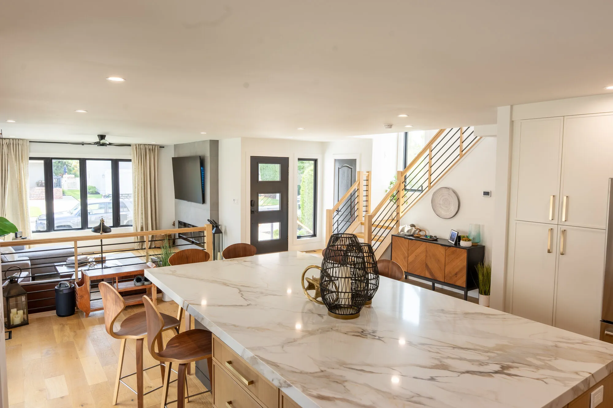 Living & Kitchen after renovation — Margate Coastal Transformation