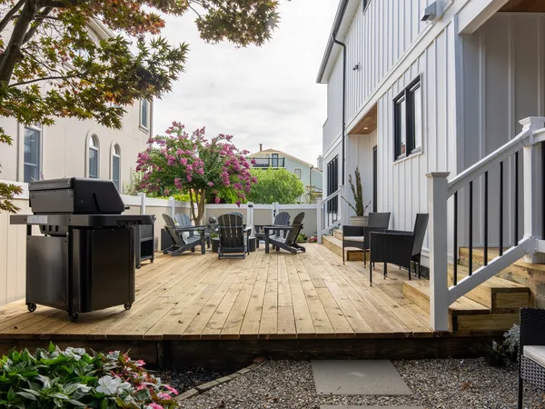 Margate Coastal Transformation — Rebuilt deck and outdoor living space
